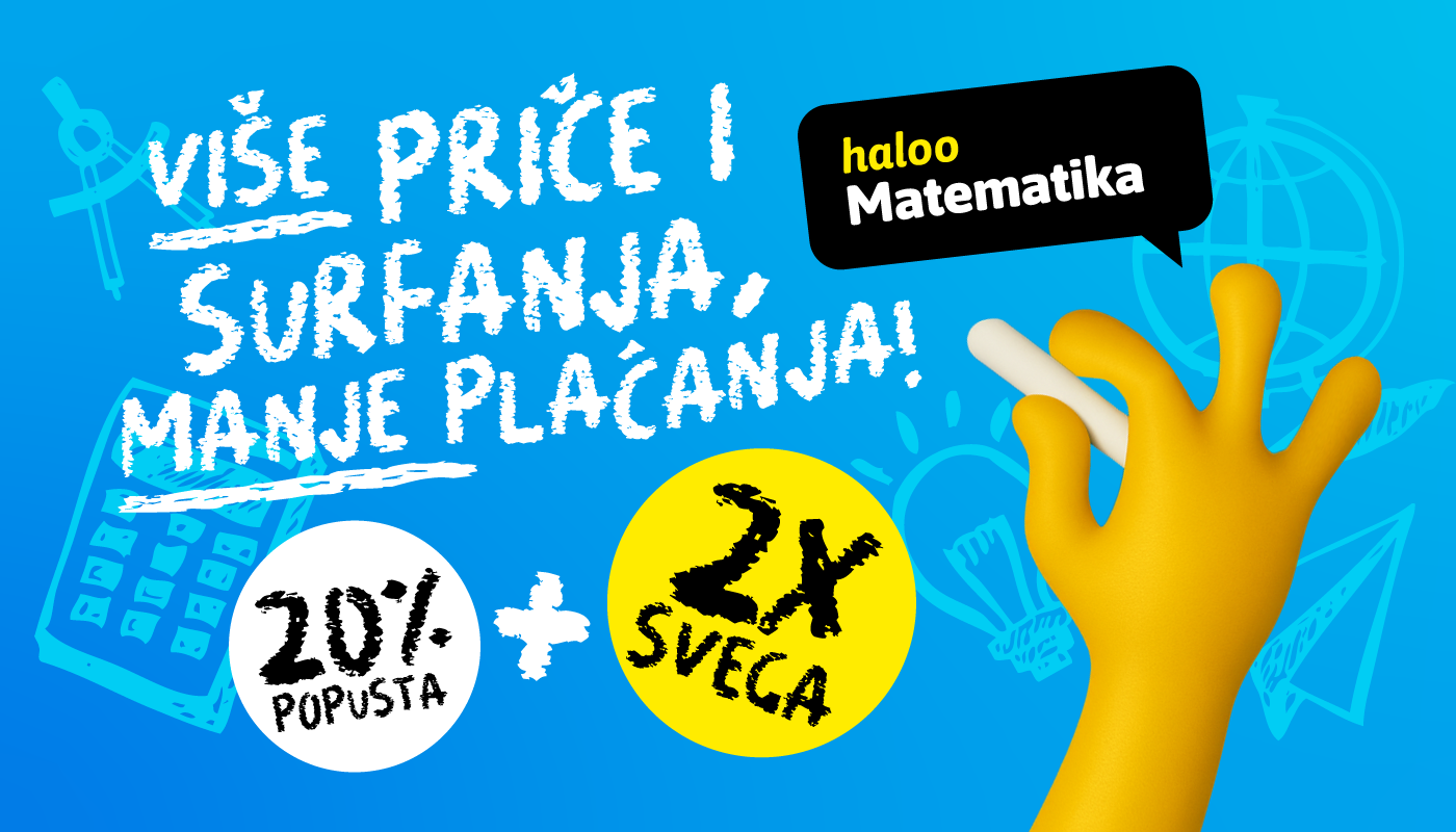 2X SVEGA + 20% POPUSTA